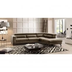 Fredriks Canapé d‘angle Brodi - Microfibre - Limon - Méridienne longue à droite (vue de face) -Canapés Soldes Magasin 1000200076 200224 14594200575 MOOD DETAILS P000000001000200076 mood