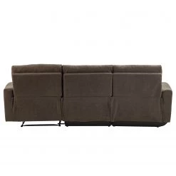 Modoform Canapé d’angle Bazaar - Tissage à plat - Brun-gris - Méridienne longue à gauche (vue de face) -Canapés Soldes Magasin 1000200109 210323 15310102904 DETAILS P000000001000200109