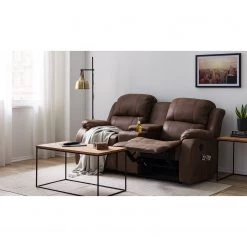 Modoform Canapé relax Mendis II - Microfibre - Nougat -Canapés Soldes Magasin 1000200117 210219 06041400003 MOOD DETAILS P000000001000200117 mood