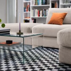 Fredriks Méridienne Dixwell - Tissage à plat - Cachemire - Accoudoir monté à droite (vu de face) -Canapés Soldes Magasin 1000202156 220114 06540200061 DETAILS P000000001000202156