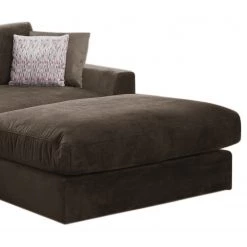 Fredriks Canapé d’angle Dixwell II - Tissage à plat - Expresso - Méridienne courte à droite (vue de face) -Canapés Soldes Magasin 1000202295 200304 18045400708 DETAILS P000000001000202295