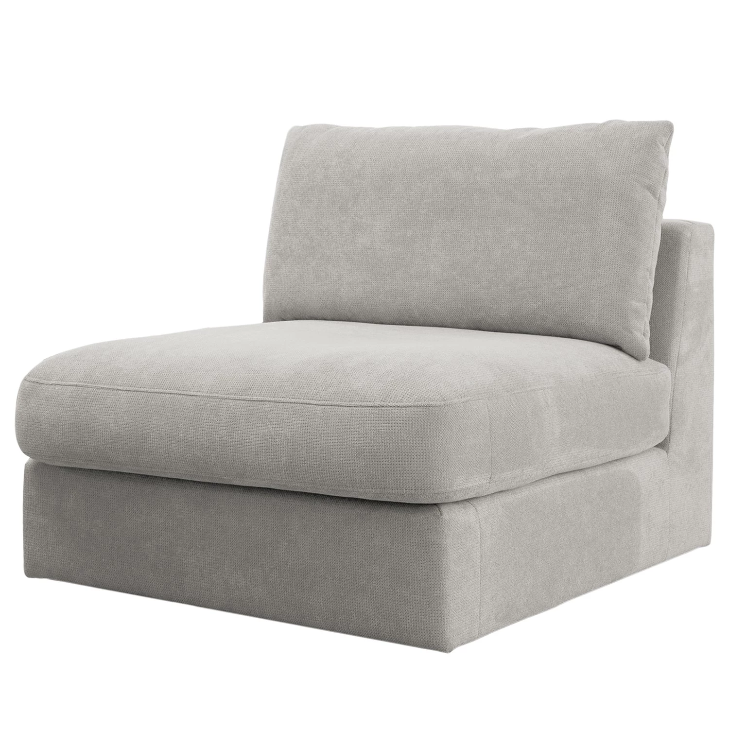 Fredriks Canapé panoramique Dixwell I - Tissage à plat - Gris platine - Méridienne longue à gauche (vue de face) 6 Fredriks Canapé panoramique Dixwell I - Tissage à plat - Gris platine - Méridienne longue à gauche (vue de face) – Image 6