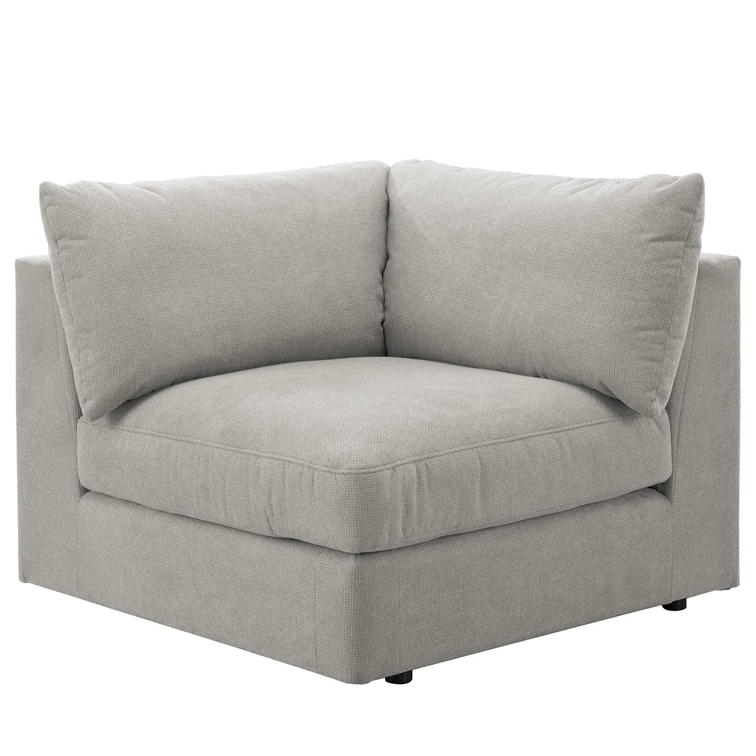 Fredriks Canapé panoramique Dixwell I - Tissage à plat - Gris platine - Méridienne longue à gauche (vue de face) 7 Fredriks Canapé panoramique Dixwell I - Tissage à plat - Gris platine - Méridienne longue à gauche (vue de face) – Image 7