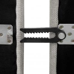 Fredriks Canapé panoramique Dixwell III - Tissage à plat - Gris platine - Méridienne longue à gauche (vue de face) -Canapés Soldes Magasin 1000202338 200304 18050301179 DETAILS P000000001000202338