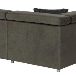 Fredriks Canapé d’angle Barvas I - Tissu structuré - Gris - Méridienne longue à gauche (vue de face) - Fonction couchage - Coffre de lit -Canapés Soldes Magasin 1000205128 200310 12342600169 DETAILS P000000001000205128