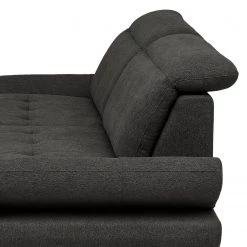 Fredriks Canapé d’angle Gorman - Microfibre - Noir - Méridienne courte à gauche (vue de face) - Fonction couchage -Canapés Soldes Magasin 1000205217 200310 12353500846 DETAILS P000000001000205217