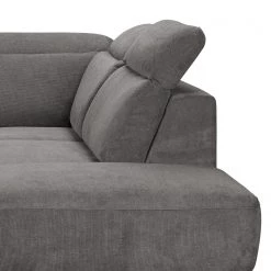 Fredriks Canapé d’angle NoHo - Microfibre - Gris - Méridienne longue à droite (vue de face) - Sans fonction -Canapés Soldes Magasin 1000205253 200310 12360801180 DETAILS P000000001000205253