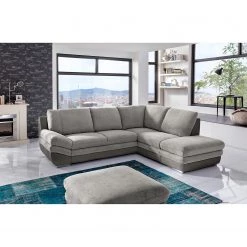 Fredriks Canapé d’angle Gerton - Gris / Gris foncé - Méridienne longue à droite (vue de face) -Canapés Soldes Magasin 1000205260 200310 12361601246 MOOD DETAILS P000000001000205260 mood