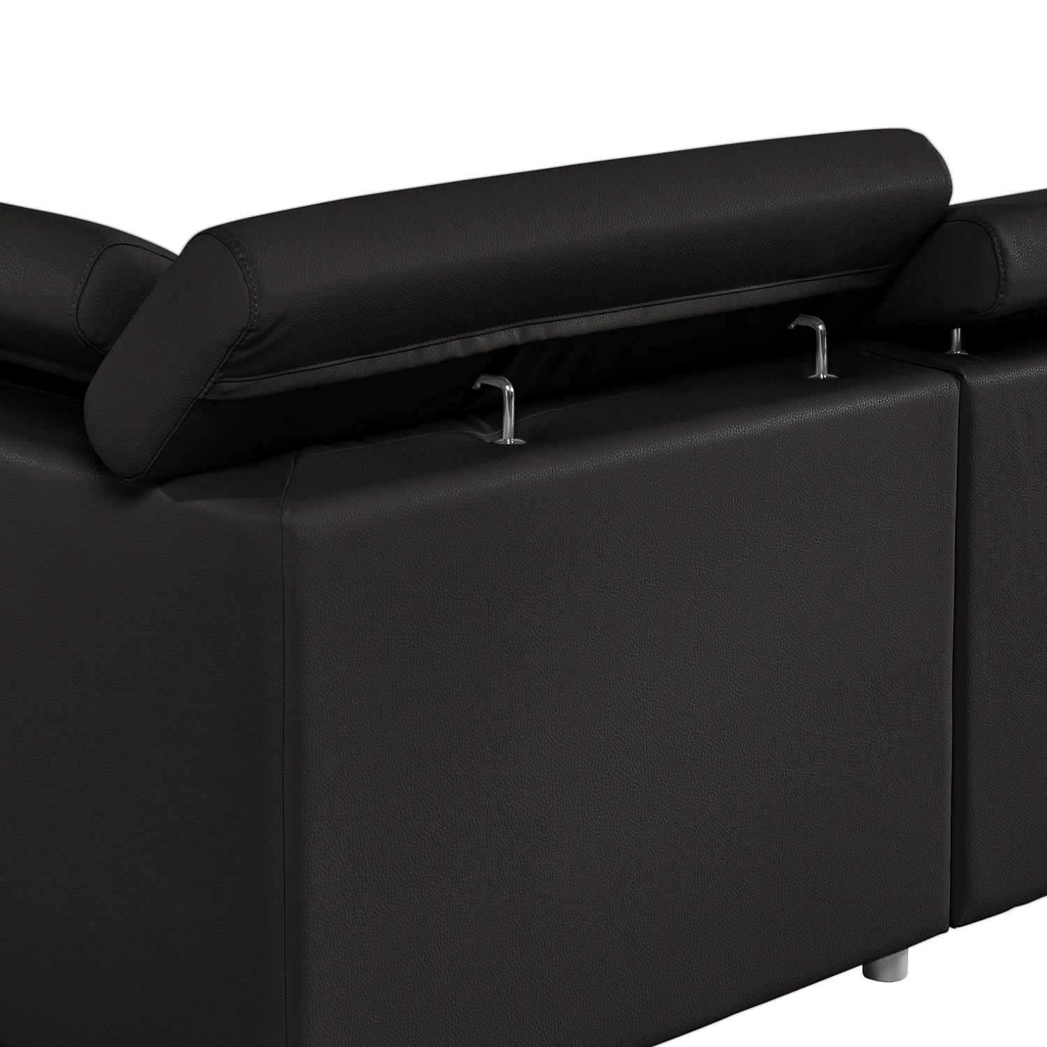 Fredriks Canapé d’angle Barvas II - Imitation cuir - Méridienne longue à droite (vue de face) - Sans fonction 10 Fredriks Canapé d’angle Barvas II - Imitation cuir - Méridienne longue à droite (vue de face) - Sans fonction – Image 10