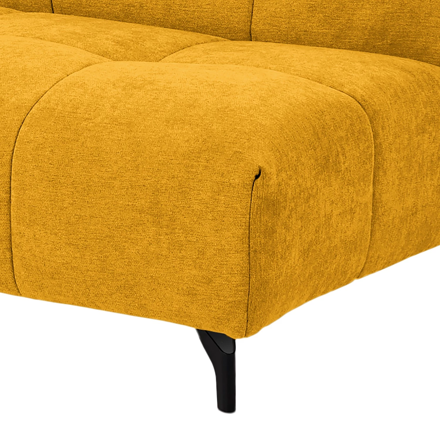 Fredriks Canapé Bellmore (1,5 places) - Microfibre - Jaune moutarde 8 Fredriks Canapé Bellmore (1,5 places) - Microfibre - Jaune moutarde – Image 8