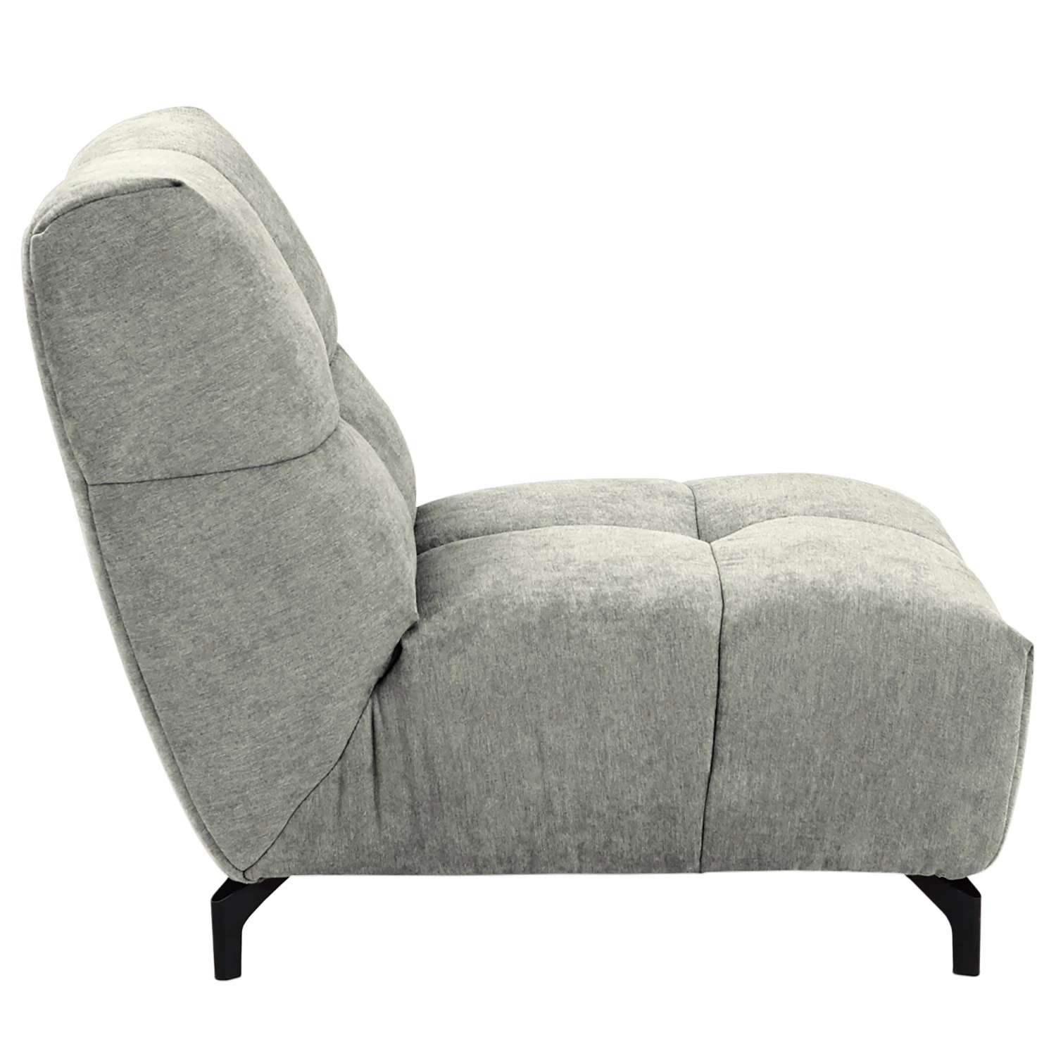 Fredriks Fauteuil Bellmore - Microfibre - Gris lumineux 4 Fredriks Fauteuil Bellmore - Microfibre - Gris lumineux – Image 4