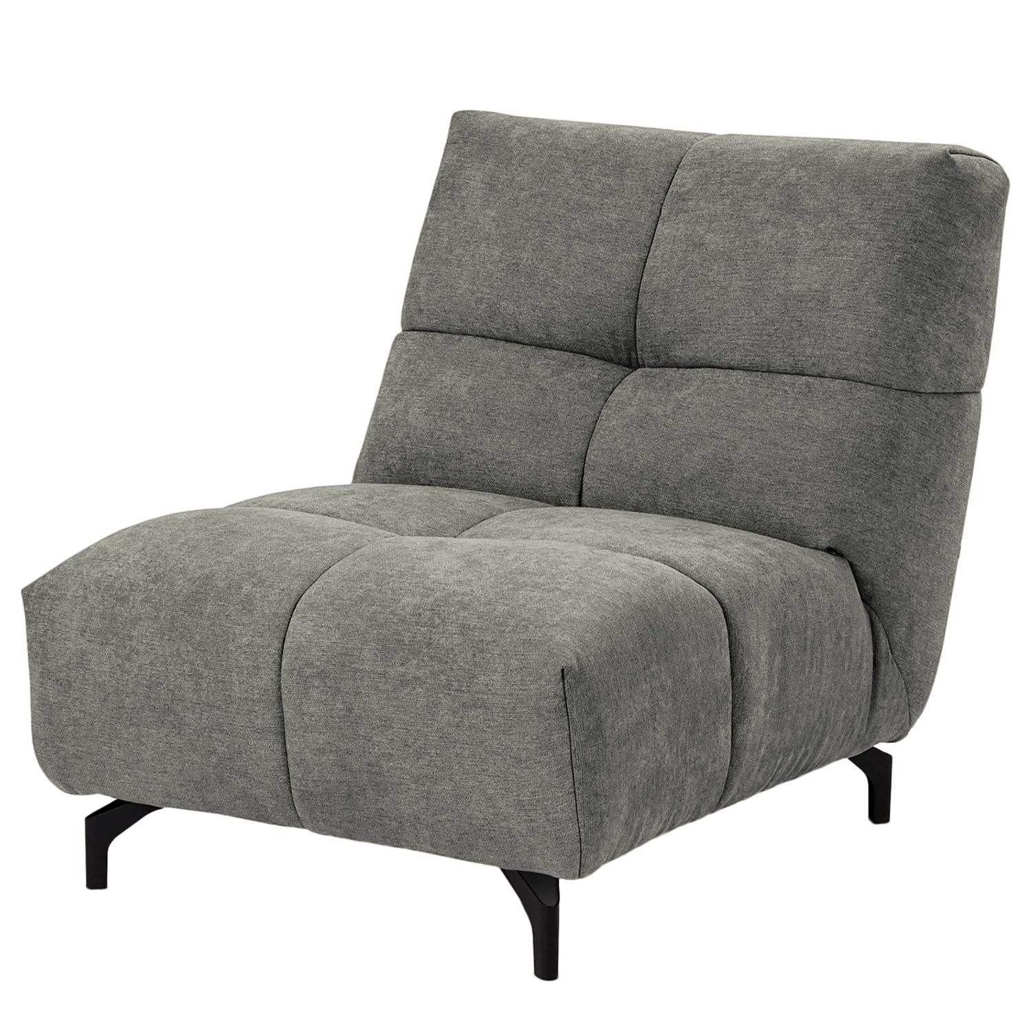 Fredriks Canapé panoramique Bellmore III - Microfibre - Gris - Avec appui-tête 11 Fredriks Canapé panoramique Bellmore III - Microfibre - Gris - Avec appui-tête – Image 11