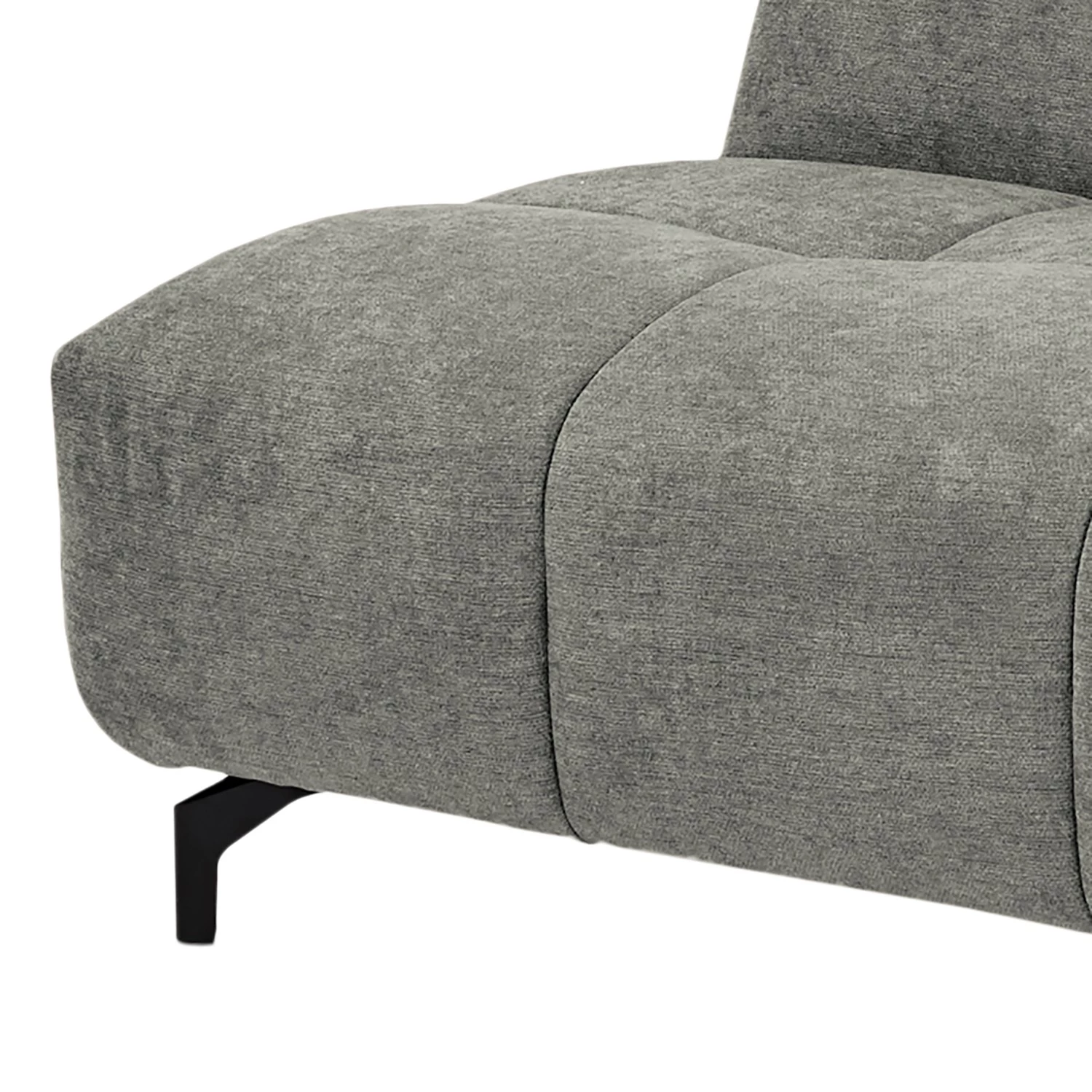 Fredriks Canapé panoramique Bellmore III - Microfibre - Gris - Avec appui-tête 14 Fredriks Canapé panoramique Bellmore III - Microfibre - Gris - Avec appui-tête – Image 14