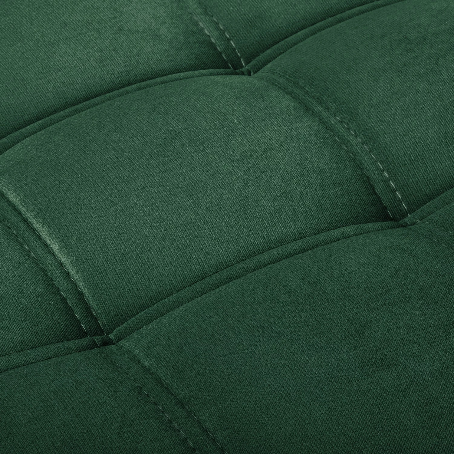 Red Living Canapé Elnora (3 places) - Velours - Vert foncé 8 Red Living Canapé Elnora (3 places) - Velours - Vert foncé – Image 8