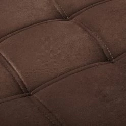 Red Living Canapé Elnora (2 places) - Velours - Marron -Canapés Soldes Magasin 1000206642 200302 15041200148 DETAILS P000000001000206642