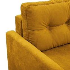 Norrwood Canapé d’angle Koski I - Tissu - Tissu Lito: Jaune maïs - Méridienne courte à droite (vue de face) -Canapés Soldes Magasin 1000207298 200520 14271400548 DETAILS P000000001000207298