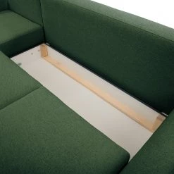 Norrwood Canapé d’angle Kaavi I - Tissu - Tissu Deran: Vert vieilli - Méridienne courte à gauche (vue de face) -Canapés Soldes Magasin 1000207338 200709 15512902334 DETAILS P000000001000207338