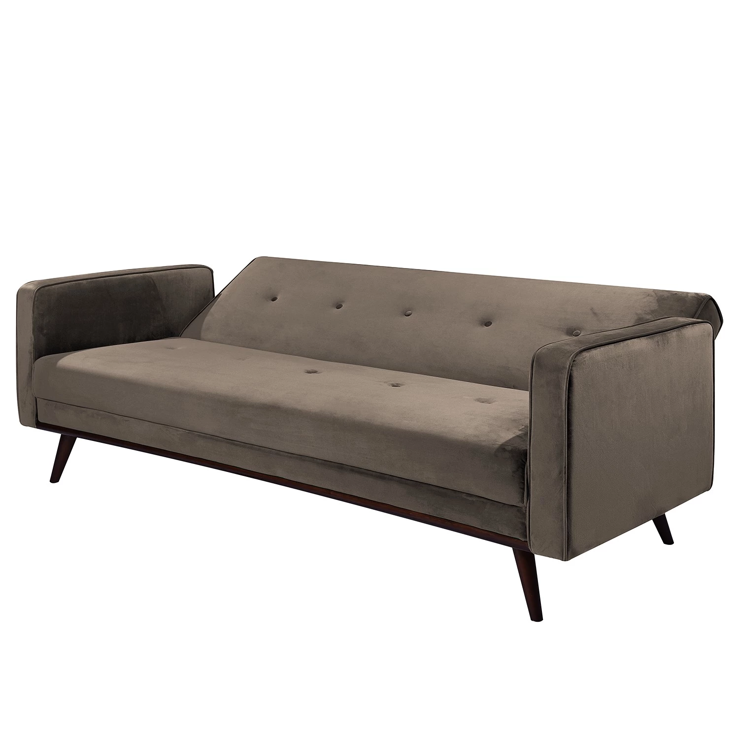 Mørteens Canapé convertible Daru Deluxe - Velours Fosca: Cappuccino 5 Mørteens Canapé convertible Daru Deluxe - Velours Fosca: Cappuccino – Image 5