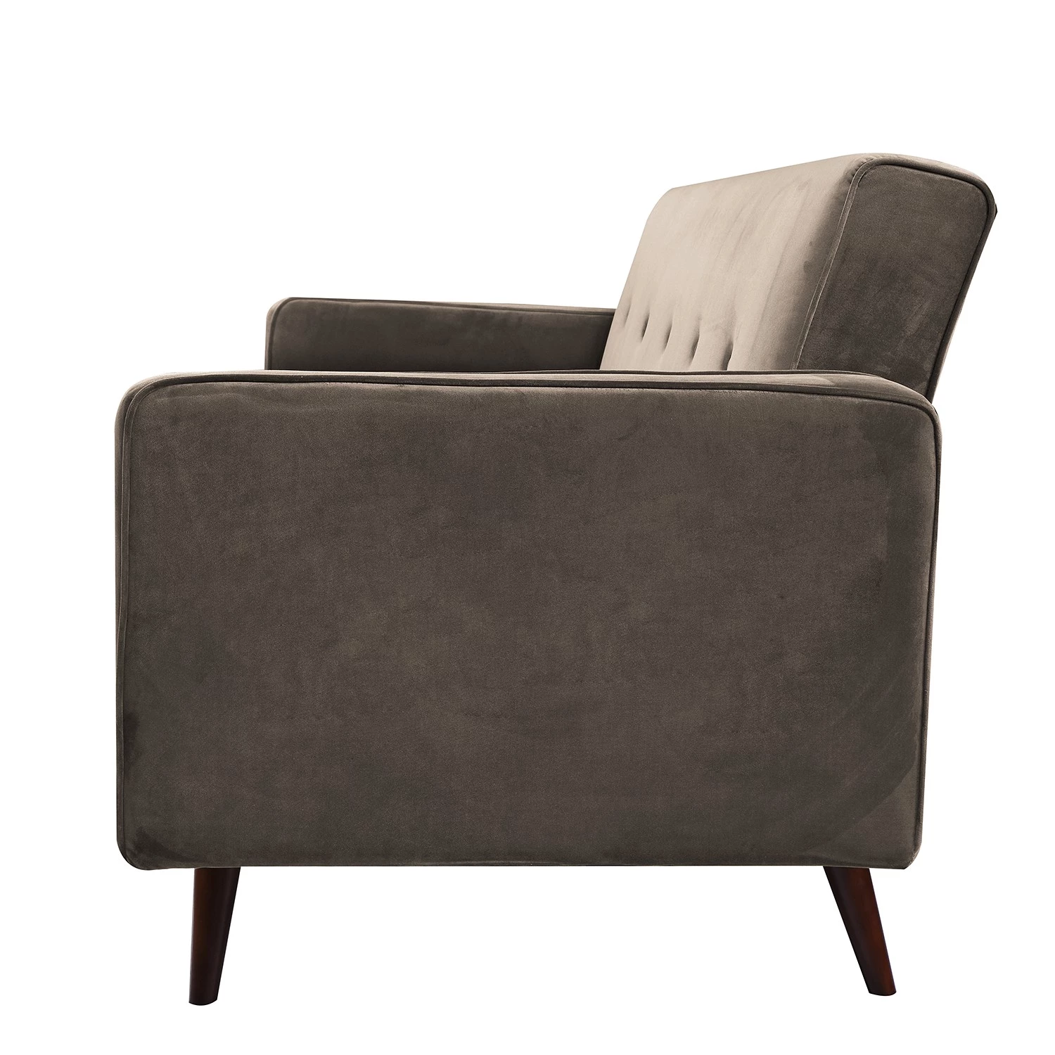 Mørteens Canapé convertible Daru Deluxe - Velours Fosca: Cappuccino 7 Mørteens Canapé convertible Daru Deluxe - Velours Fosca: Cappuccino – Image 7