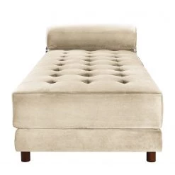 Jack & Alice Méridienne Tavani (convertible) - Velours Deja: Créme -Canapés Soldes Magasin 1000209039 210108 10020700202 DETAILS P000000001000209039