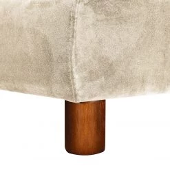 Jack & Alice Méridienne Tavani (convertible) - Velours Deja: Créme -Canapés Soldes Magasin 1000209039 210108 10022000205 DETAILS P000000001000209039