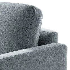 Fredriks Canapé Bellaire (2 places) - Tissu mélangé - Bleu pastel - Noir -Canapés Soldes Magasin 1000209704 201110 13544000128 DETAILS P000000001000209704