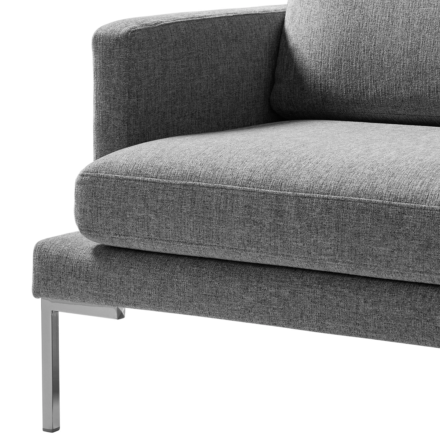 Fredriks Canapé Bellaire(2-3 places) - Tissu mélangé - Gris - Argenté 9 Fredriks Canapé Bellaire(2-3 places) - Tissu mélangé - Gris - Argenté – Image 9