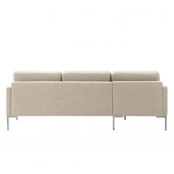 Fredriks Canapé d’angle Bellaire - Tissu mélangé - Beige clair - Méridienne courte à gauche (vue de face) - Argenté 17 Fredriks Canapé d’angle Bellaire - Tissu mélangé - Beige clair - Méridienne courte à gauche (vue de face) - Argenté -Canapés Soldes Magasin 1000209732 201110 13550500436 DETAILS P000000001000209732