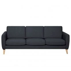 Mørteens Canapé Kustavi (3 places) - Tissu structuré - Bleu foncé -Canapés Soldes Magasin 1000210891 200429 10141600061 DETAILS P000000001000210891