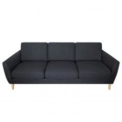 Mørteens Canapé Kustavi (3 places) - Tissu structuré - Bleu foncé -Canapés Soldes Magasin 1000210891 200429 10142600064 DETAILS P000000001000210891