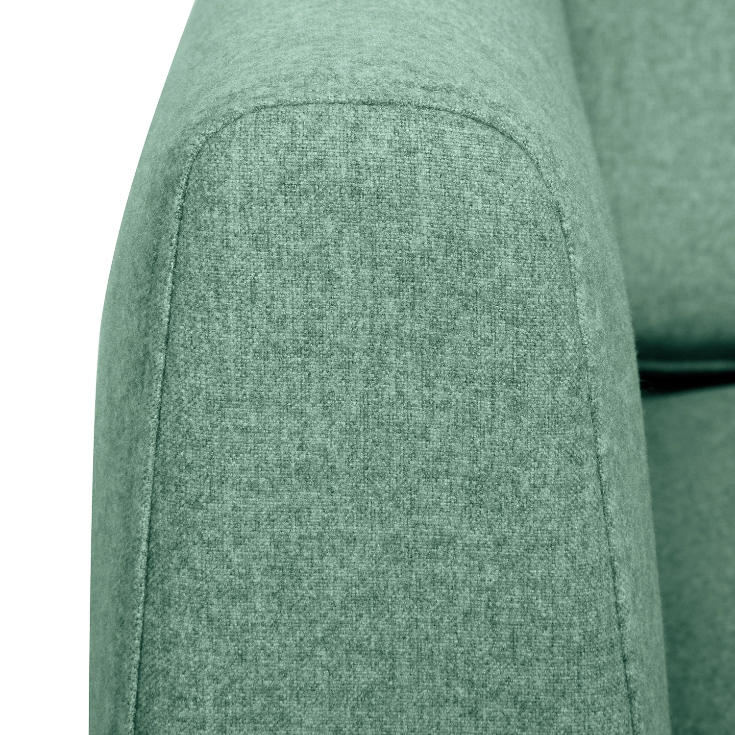 Mørteens Canapé d’angle Kustavi - Tissu structuré - Vert menthe - Largeur : 269 cm 10 Mørteens Canapé d’angle Kustavi - Tissu structuré - Vert menthe - Largeur : 269 cm – Image 10