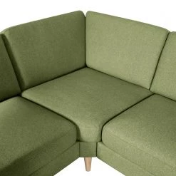 Mørteens Canapé panoramique Kustavi - Tissu structuré - Vert olive -Canapés Soldes Magasin 1000210931 200429 10405200558 DETAILS P000000001000210931