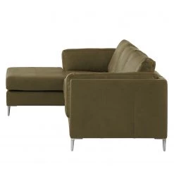 Studio Copenhagen Canapé d’angle COSO Classic+ méridienne - Cuir véritable Taru : Vert olive - Largeur : 246 cm - Méridienne courte à gauche (vue de face) - Chrome brillant 29 Studio Copenhagen Canapé d’angle COSO Classic+ méridienne - Cuir véritable Taru : Vert olive - Largeur : 246 cm - Méridienne courte à gauche (vue de face) - Chrome brillant -Canapés Soldes Magasin 1000211853 200811 17151800243 DETAILS P000000001000211853