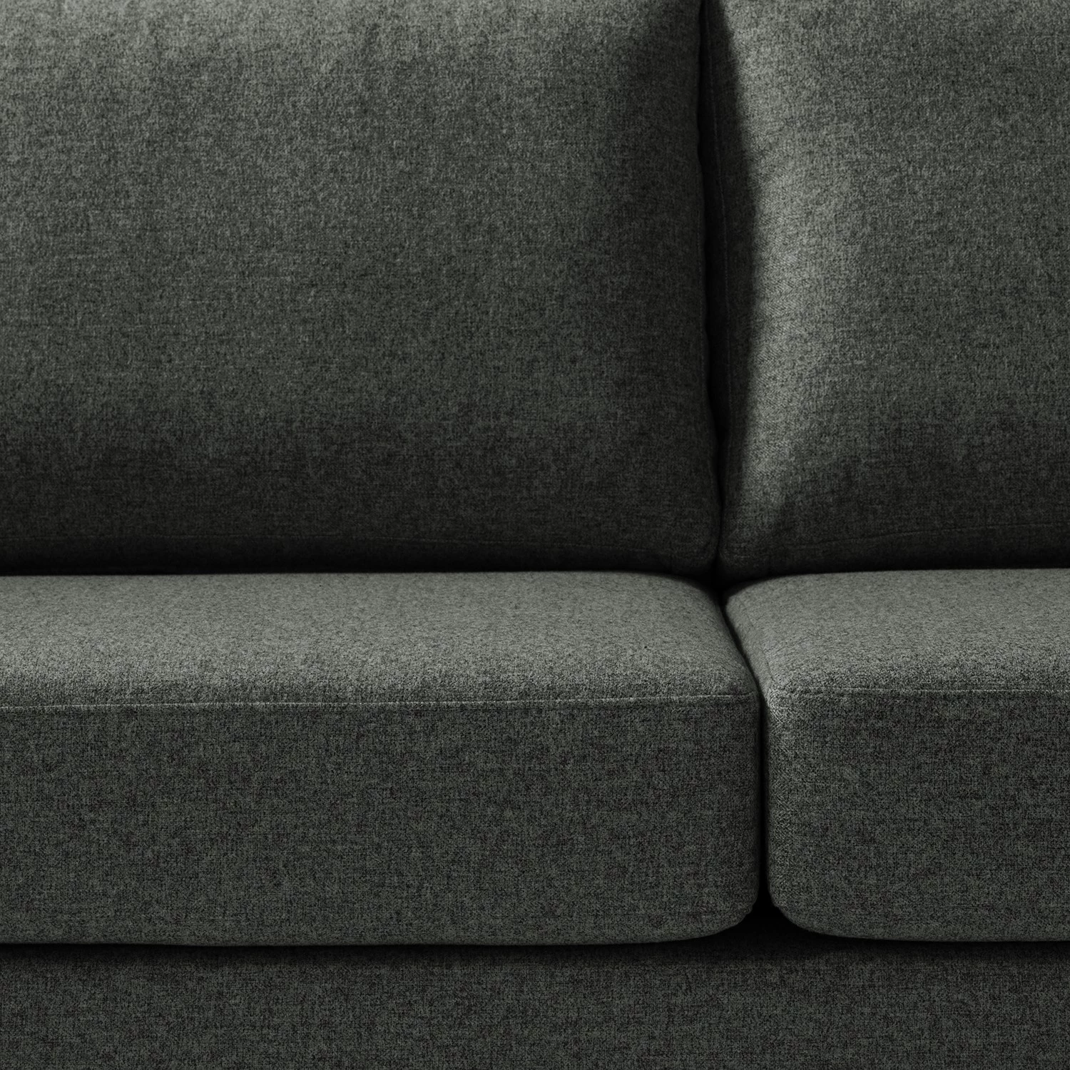 Studio Copenhagen Canapé d’angle COSO Classic+ méridienne - Tissu Inze: Gris foncé - Largeur : 287 cm - Méridienne courte à gauche (vue de face) - Chrome brillant 17 Studio Copenhagen Canapé d’angle COSO Classic+ méridienne - Tissu Inze: Gris foncé - Largeur : 287 cm - Méridienne courte à gauche (vue de face) - Chrome brillant – Image 17