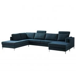 Studio Copenhagen Canapé panoramique COSO Classic+ - Tissu Chenille Rufi: Bleu - Méridienne courte à droite / longue à gauche (vue de face) - Coffre de lit - Chrome brillant 35 Studio Copenhagen Canapé panoramique COSO Classic+ - Tissu Chenille Rufi: Bleu - Méridienne courte à droite / longue à gauche (vue de face) - Coffre de lit - Chrome brillant -Canapés Soldes Magasin 1000212007 200811 17343501079 DETAILS P000000001000212007