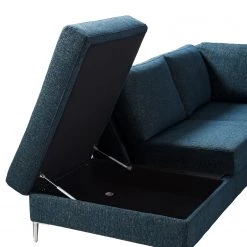 Studio Copenhagen Canapé panoramique COSO Classic+ - Tissu Chenille Rufi: Bleu - Méridienne courte à droite / longue à gauche (vue de face) - Coffre de lit - Chrome brillant 47 Studio Copenhagen Canapé panoramique COSO Classic+ - Tissu Chenille Rufi: Bleu - Méridienne courte à droite / longue à gauche (vue de face) - Coffre de lit - Chrome brillant -Canapés Soldes Magasin 1000212007 200811 17343801086 DETAILS P000000001000212007