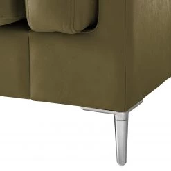 Studio Copenhagen Canapé panoramique COSO Classic+ - Cuir véritable Taru : Vert olive - Méridienne courte à droite / longue à gauche (vue de face) - Coffre de lit - Chrome brillant 56 Studio Copenhagen Canapé panoramique COSO Classic+ - Cuir véritable Taru : Vert olive - Méridienne courte à droite / longue à gauche (vue de face) - Coffre de lit - Chrome brillant -Canapés Soldes Magasin 1000212026 200811 17220001064 DETAILS P000000001000212026