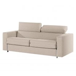 Loftscape Canapé convertible Wissant I - Aspect cuir vieilli - Cachemire -Canapés Soldes Magasin 1000212294 200514 15001000007 DETAILS P000000001000212294