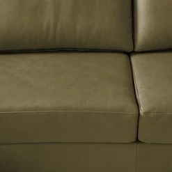 Studio Copenhagen Canapé d’angle COSO Classic+ ottomane - Cuir véritable Taru : Vert olive - Largeur : 311 cm - Méridienne longue à droite (vue de face) - Coffre de lit - Chêne foncé 48 Studio Copenhagen Canapé d’angle COSO Classic+ ottomane - Cuir véritable Taru : Vert olive - Largeur : 311 cm - Méridienne longue à droite (vue de face) - Coffre de lit - Chêne foncé -Canapés Soldes Magasin 1000212920 200825 13344400842 DETAILS P000000001000212920