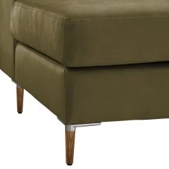 Studio Copenhagen Canapé d’angle COSO Classic+ ottomane - Cuir véritable Taru : Vert olive - Largeur : 311 cm - Méridienne longue à droite (vue de face) - Coffre de lit - Chêne foncé 57 Studio Copenhagen Canapé d’angle COSO Classic+ ottomane - Cuir véritable Taru : Vert olive - Largeur : 311 cm - Méridienne longue à droite (vue de face) - Coffre de lit - Chêne foncé -Canapés Soldes Magasin 1000212920 200825 13344800853 DETAILS P000000001000212920