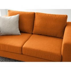 Studio Copenhagen 2 places Canapé COSO Classic - Tissu Milan : Marron rouille - Hêtre -Canapés Soldes Magasin 1000213043 201023 11041300131 DETAILS P000000001000213043