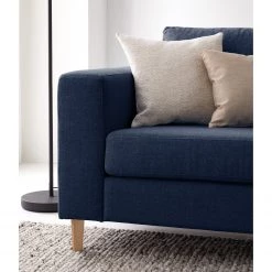 Studio Copenhagen 2-3 places Canapé COSO Classic - Tissu Milan : Bleu foncé - Frêne -Canapés Soldes Magasin 1000213471 201103 12342600045 DETAILS P000000001000213471