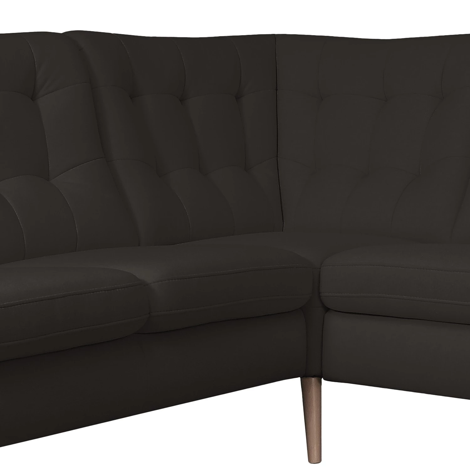 Fredriks Canapé panoramique Sawston II - Microfibre - Gris - Alignement à gauche 6 Fredriks Canapé panoramique Sawston II - Microfibre - Gris - Alignement à gauche – Image 6