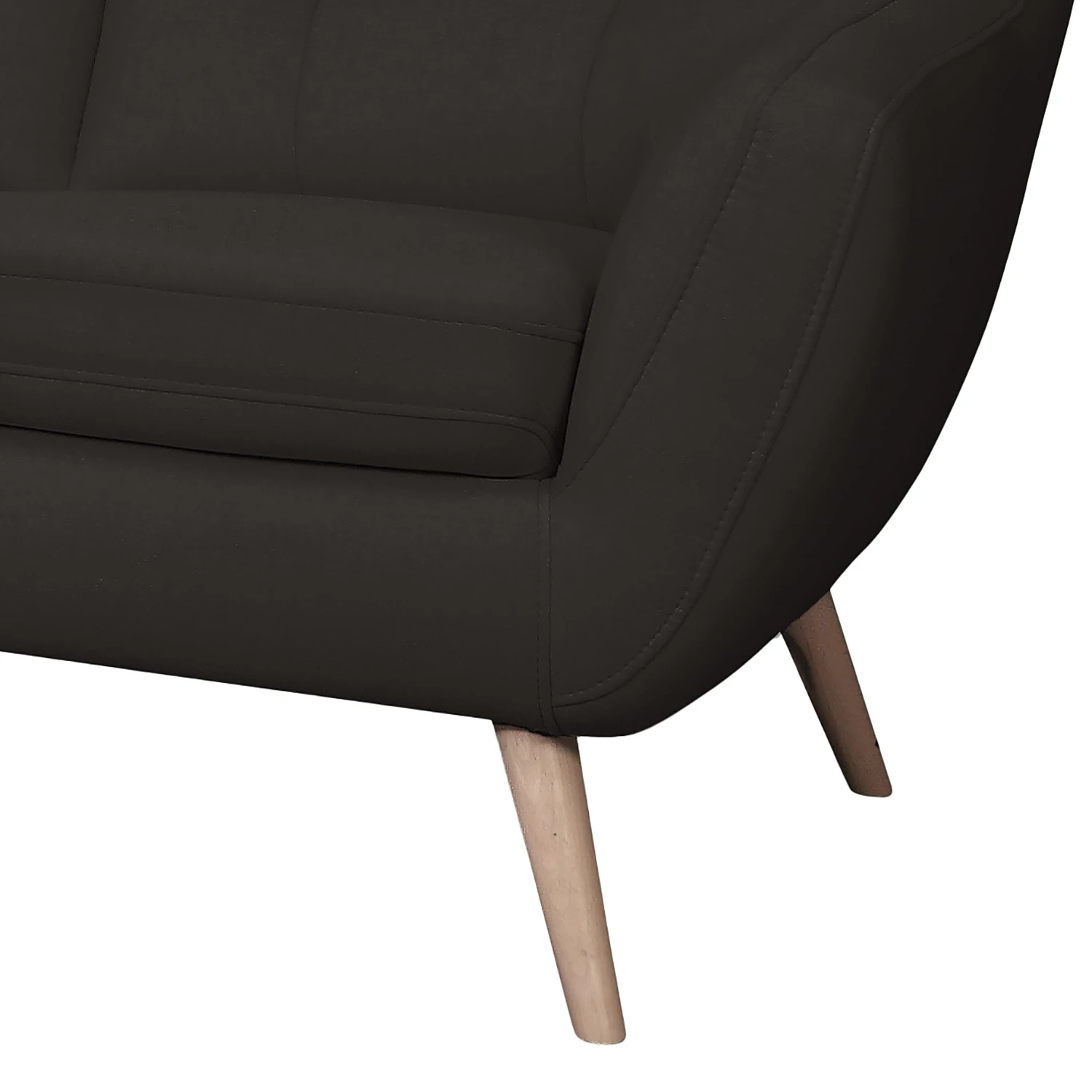 Fredriks Canapé panoramique Sawston II - Microfibre - Gris - Alignement à gauche 8 Fredriks Canapé panoramique Sawston II - Microfibre - Gris - Alignement à gauche – Image 8