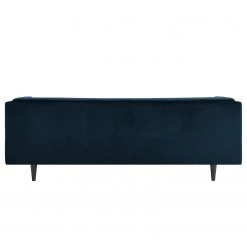 Red Living Canapé Botley (3 places) - Velours - Bleu marine -Canapés Soldes Magasin 1000216238 210107 16315800353 DETAILS P000000001000216238
