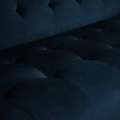 Red Living Canapé Botley (3 places) - Velours - Bleu marine -Canapés Soldes Magasin 1000216238 210107 16315800355 DETAILS P000000001000216238