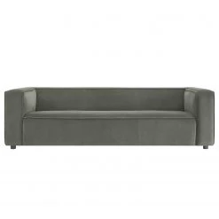 Fredriks Canapé Berlou II (3 places) - microfibre - Gris -Canapés Soldes Magasin 1000216239 210107 16315800363 DETAILS P000000001000216239