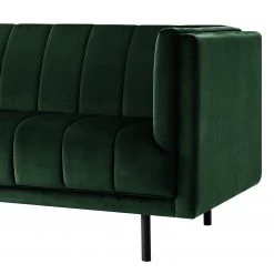 Jack & Alice Canapé Beslon (3 places) - Tissu - Vert foncé -Canapés Soldes Magasin 1000216255 210107 16320800522 DETAILS P000000001000216255