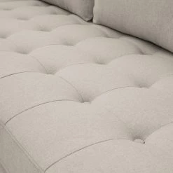 Mørteens Canapé d’angle Hamina - Flannel - Gris lumineux - Méridienne courte à droite (vue de face) -Canapés Soldes Magasin 1000216274 210107 16322500683 DETAILS P000000001000216274