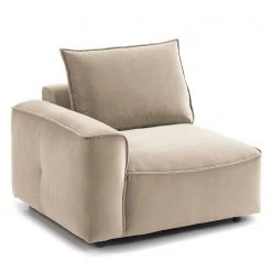 Studio Copenhagen Fauteuil Buckley I - Velours Shyla: Beige - Accoudoir monté à gauche (vu de face) 19 Studio Copenhagen Fauteuil Buckley I - Velours Shyla: Beige - Accoudoir monté à gauche (vu de face) -Canapés Soldes Magasin 1000216790 201203 16432600006 DETAILS P000000001000216790